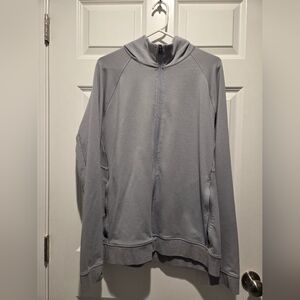 Lululemon Men's City Sweat Full Zip Hoodie - Size XL - Vapor (light gray) - EUC